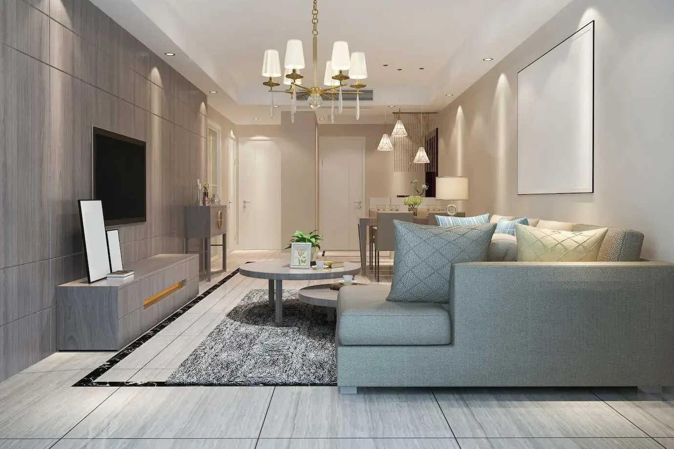 Kalpataru Elaara Living Room