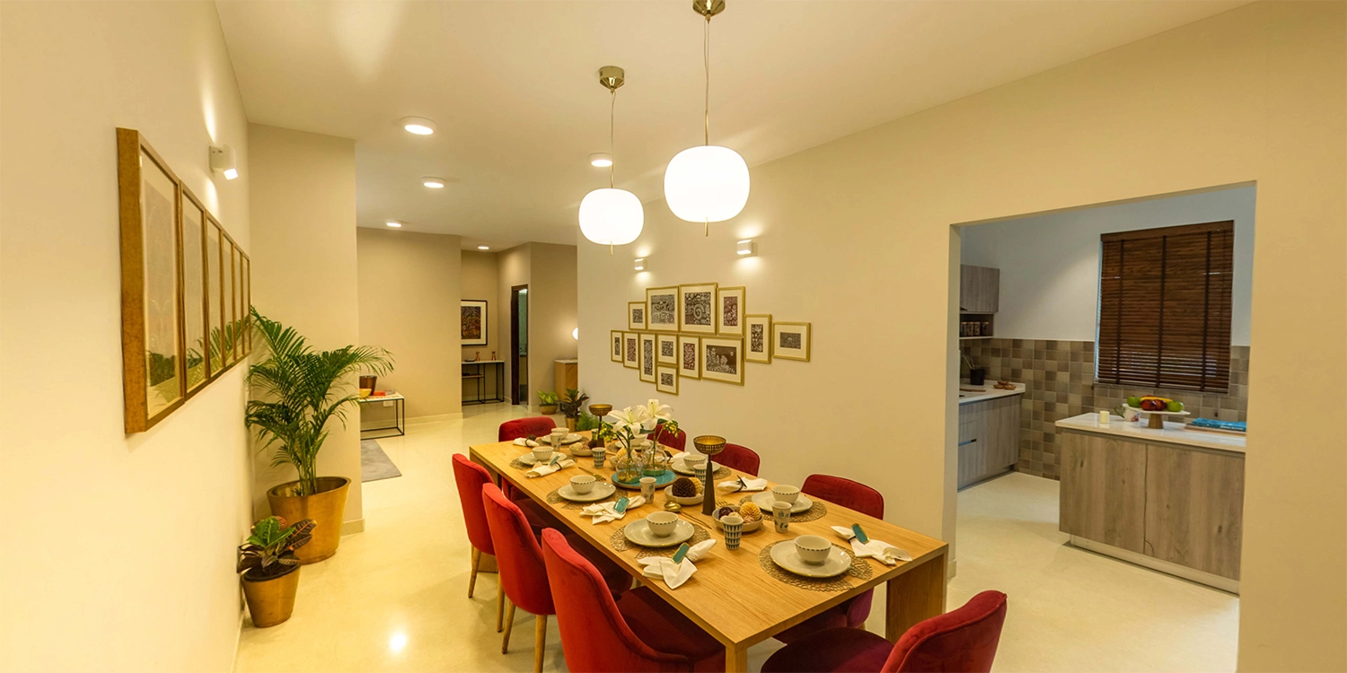 Godrej Palm Retreat  Dining Room