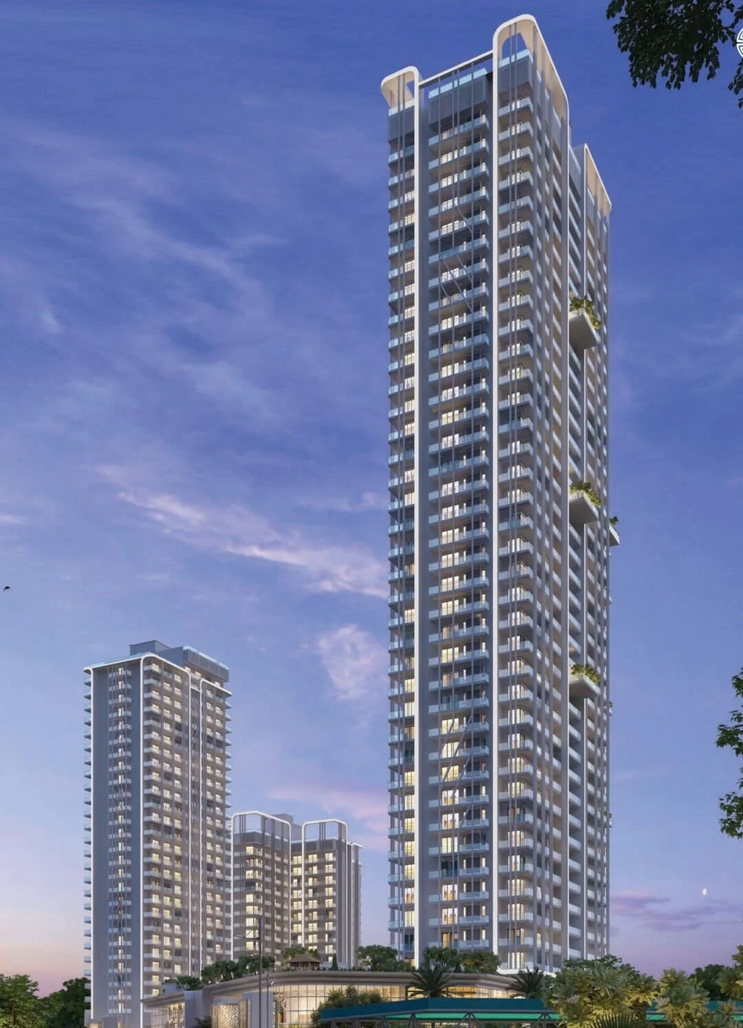 4 BHK 5200 Sq.Ft. Apartment for Sale in Delphine Central Park Estates