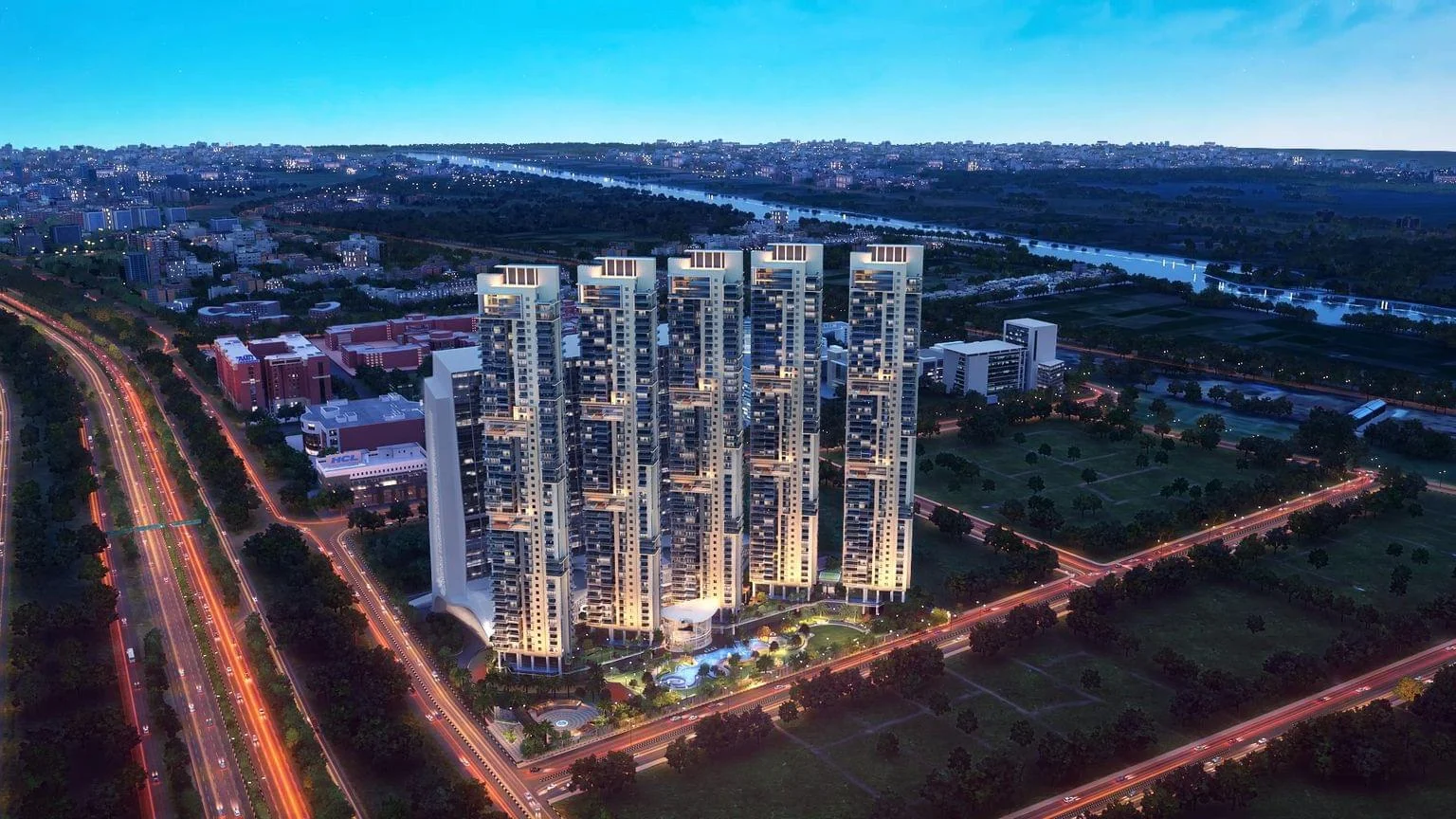 ATS Knightsbridge Aerial View