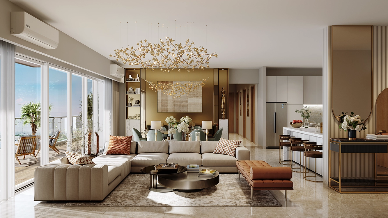 Godrej Riverine Living Room
