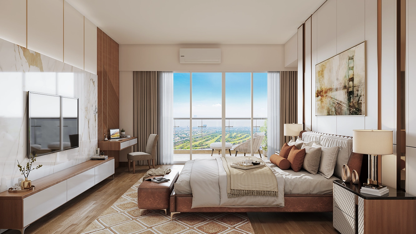 Godrej Riverine Master Bedroom