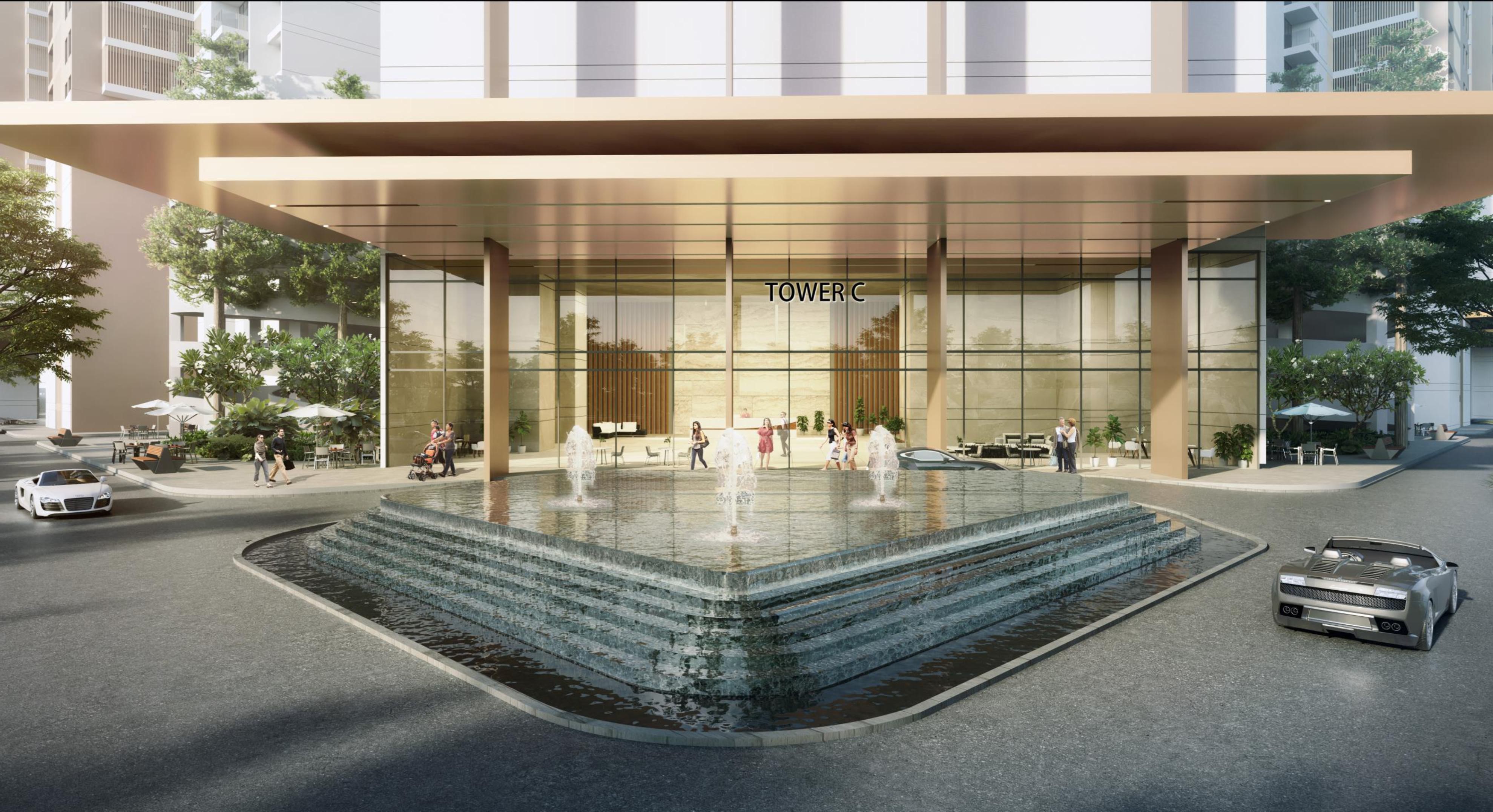 M3M The Cullinan Fountain