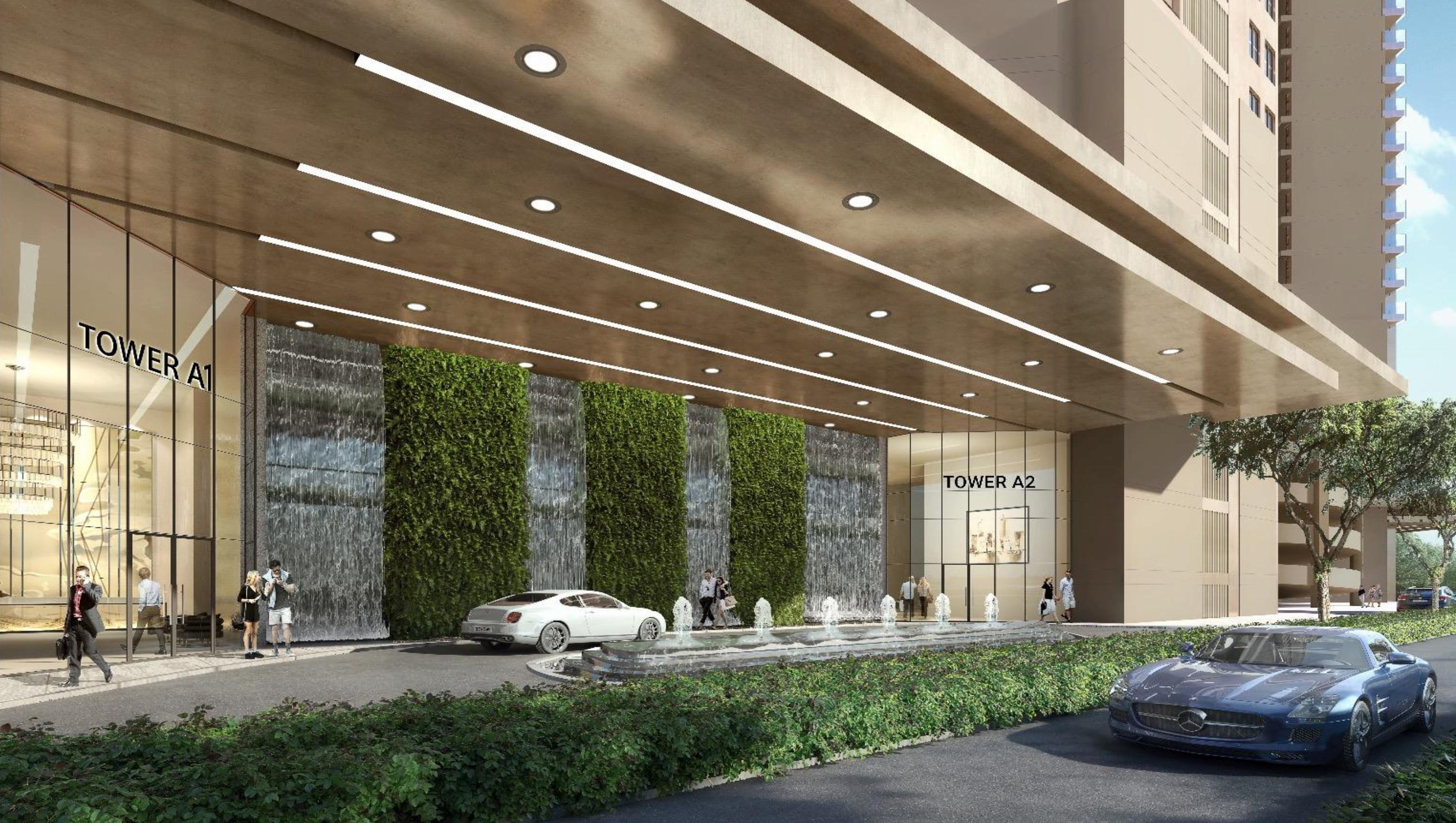 M3M The Cullinan Drop Out Area