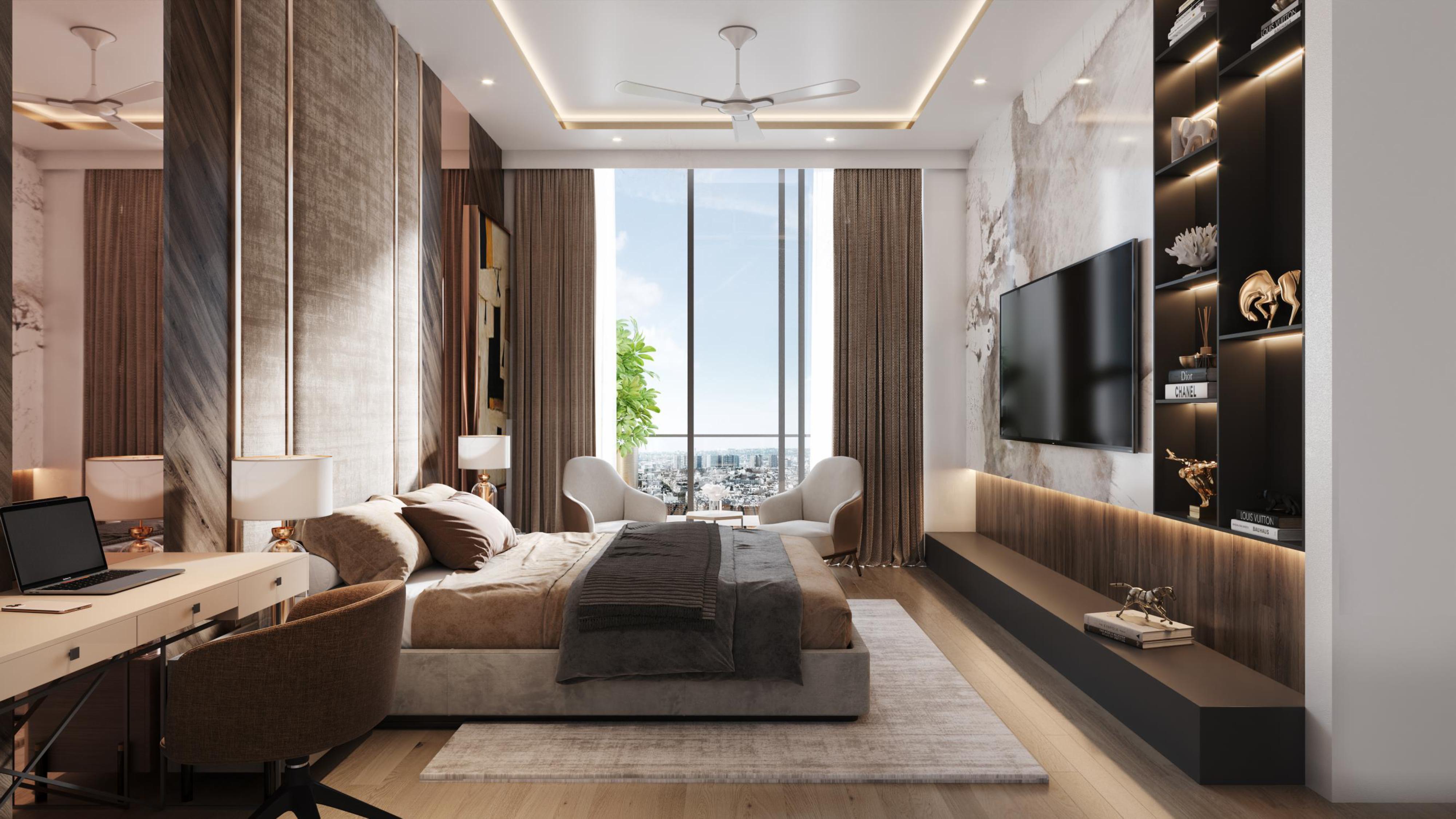 M3M The Cullinan Bedroom