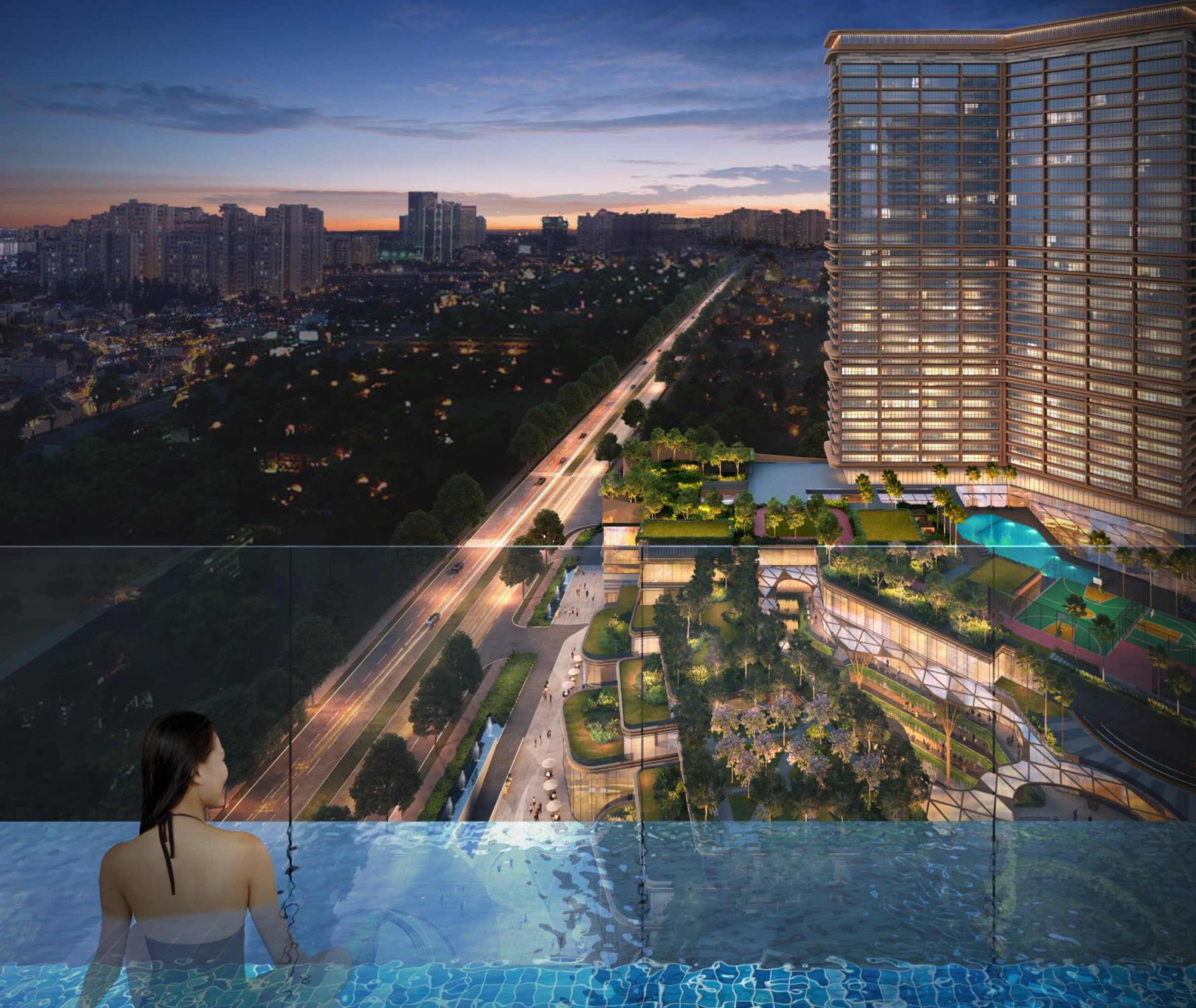 M3M The Cullinan Terrace Swimming Pool