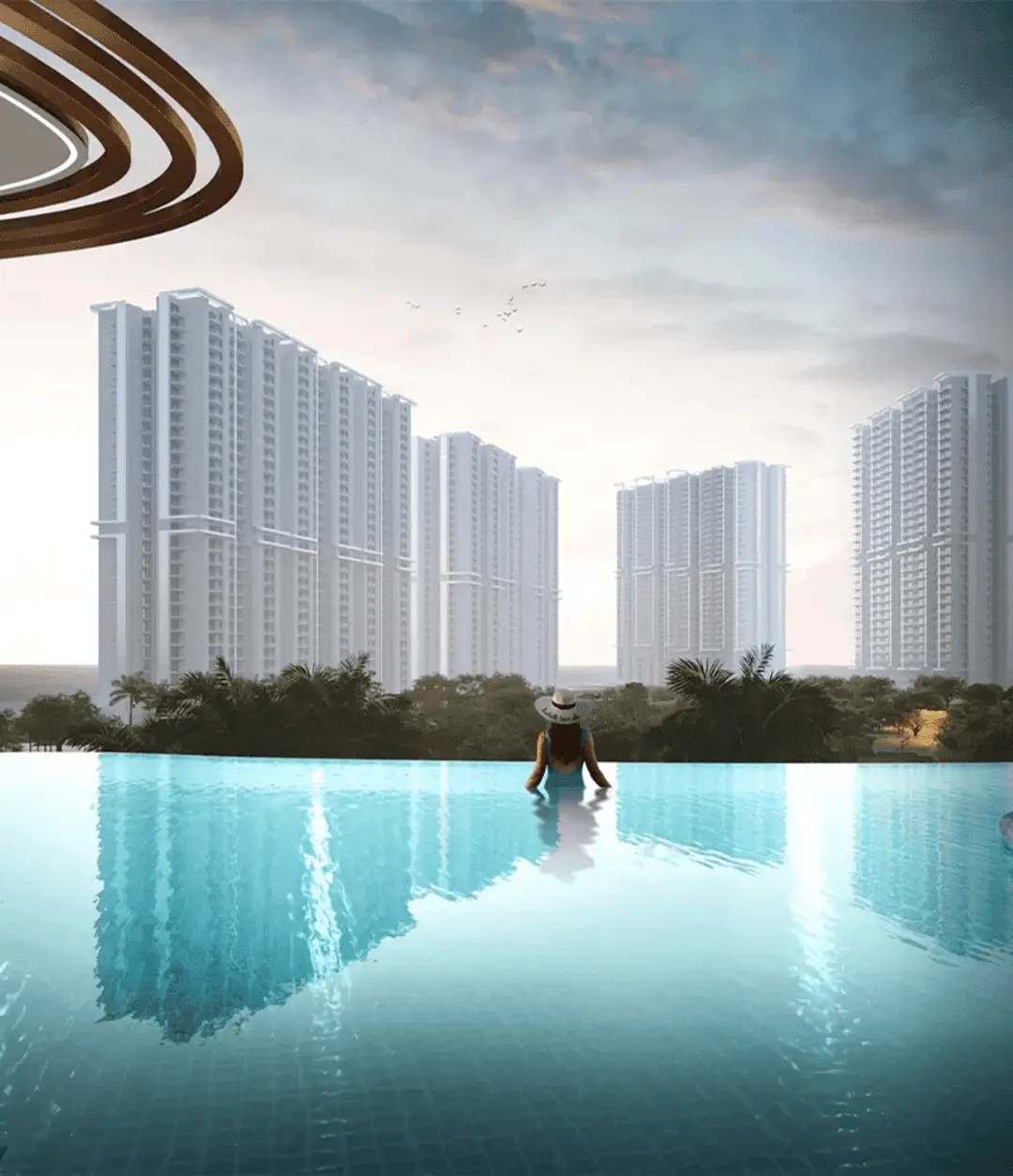 3 BHK 2080 Sq.Ft. Apartment for Sale in M3M Mansion