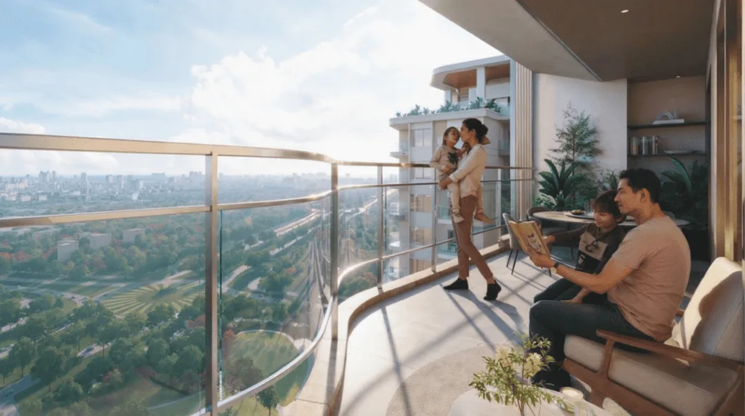 Eldeco 7 Peaks Residences Balcony
