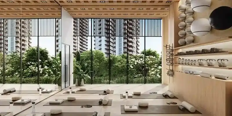 Eldeco 7 Peaks Residences Meditation Area