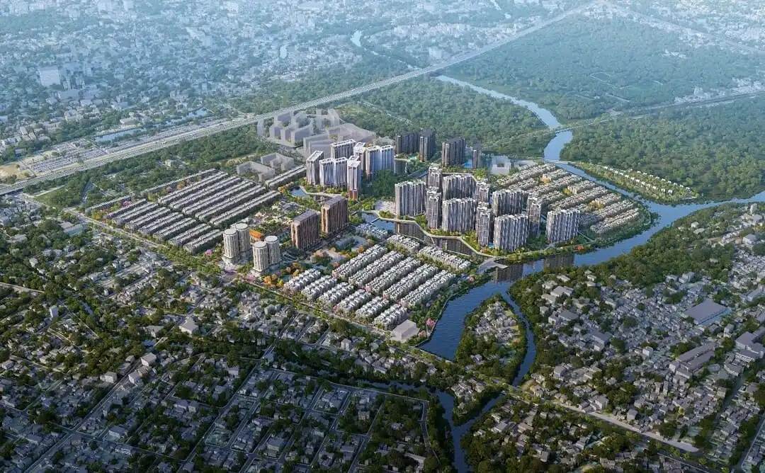 M3M Forestia East Aerial View