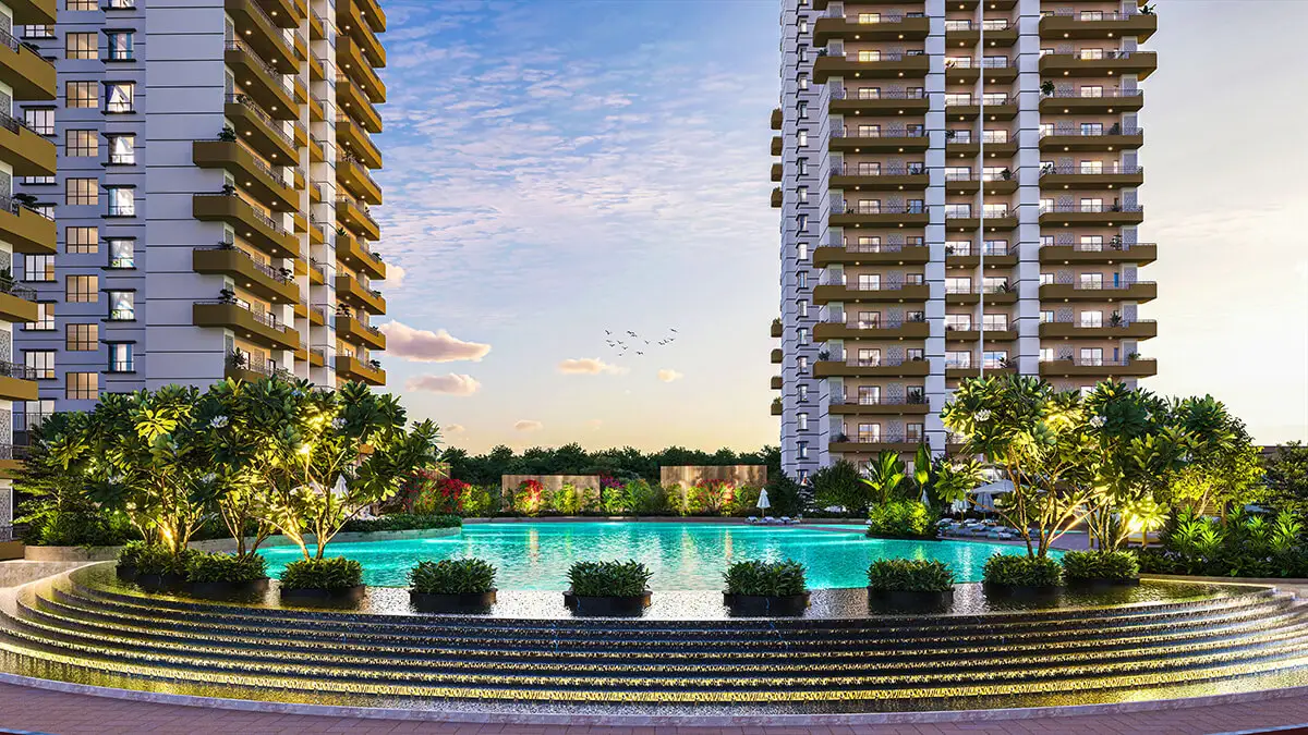 Eden Wave City Elevation View