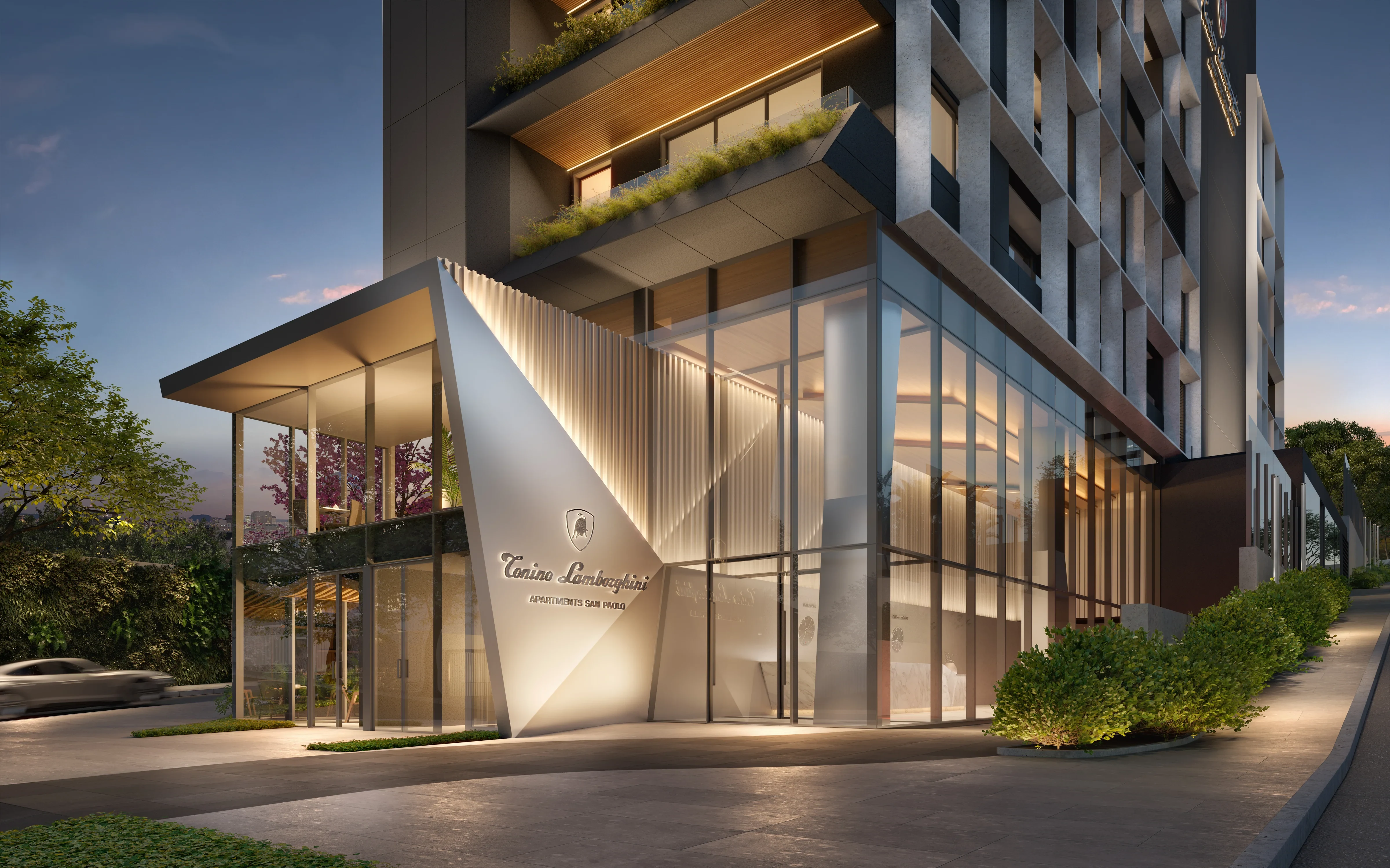 Signature Global Tonino Lamborghini Residences Fachada Portaria