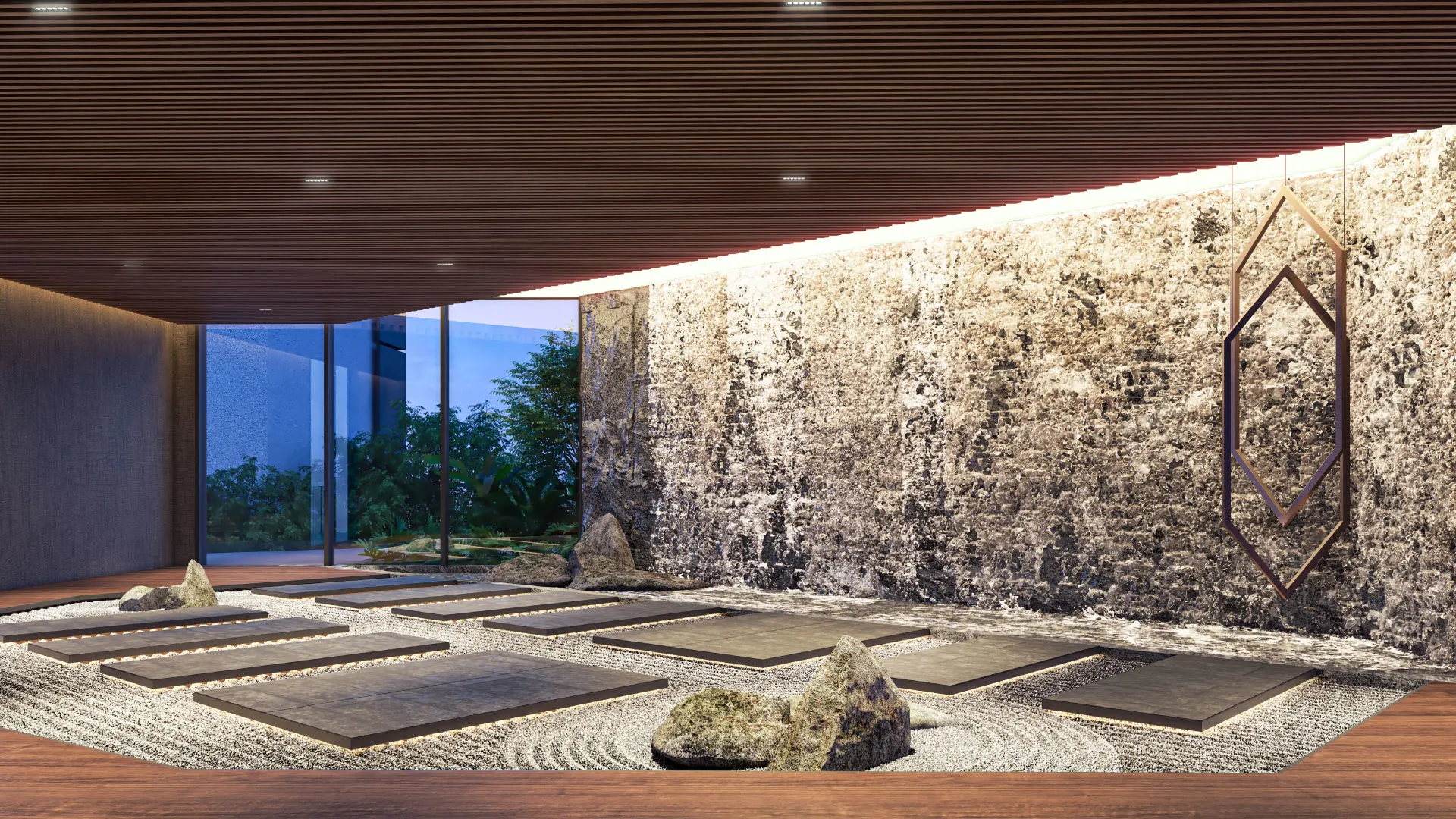 Signature Global Tonino Lamborghini Residences Yoga Area