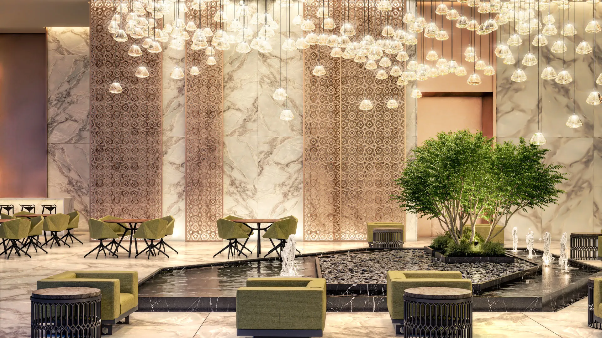 Signature Global Tonino Lamborghini Residences Club Lobby