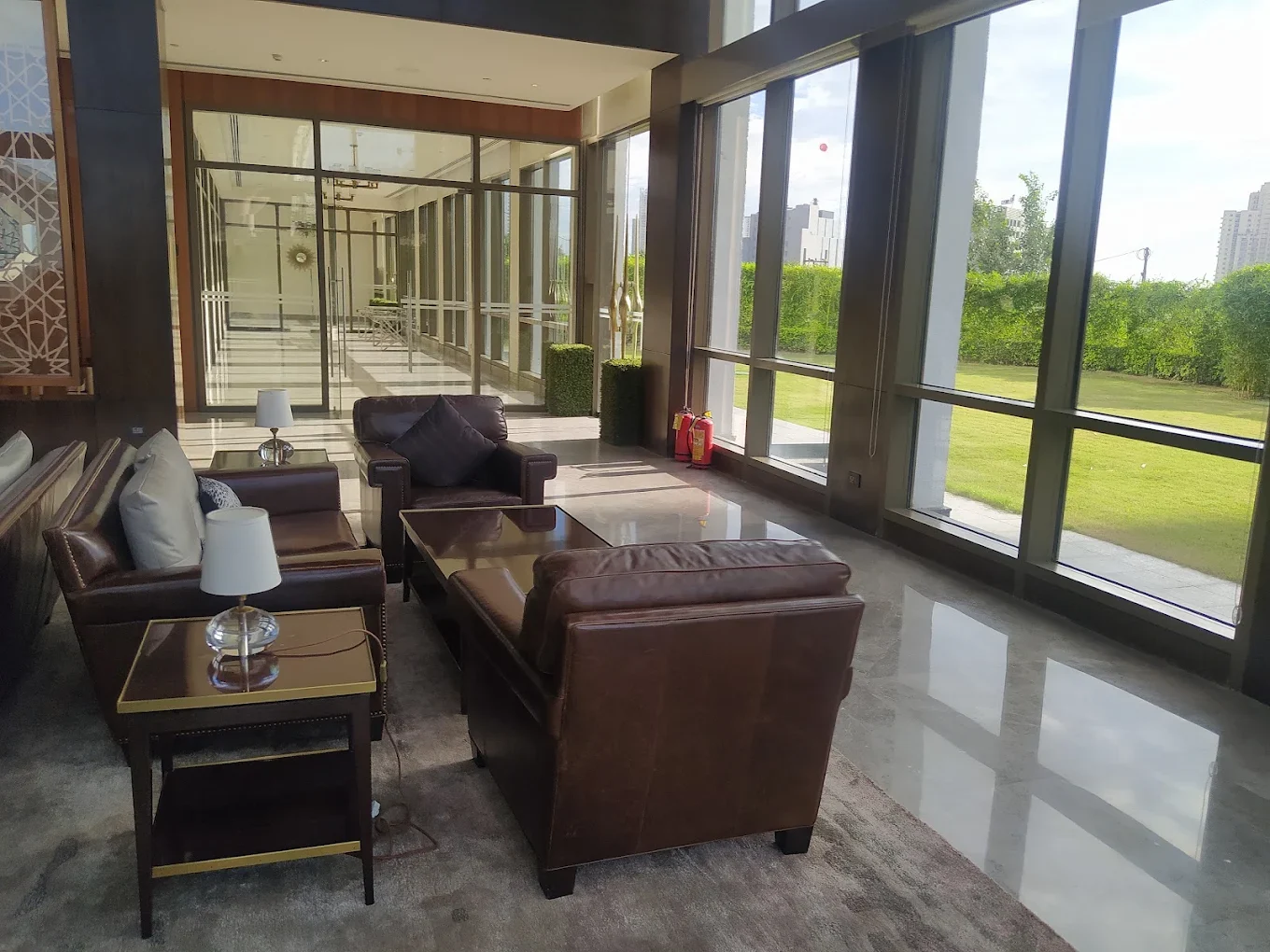 M3M Golf Estate Waiting Lobby