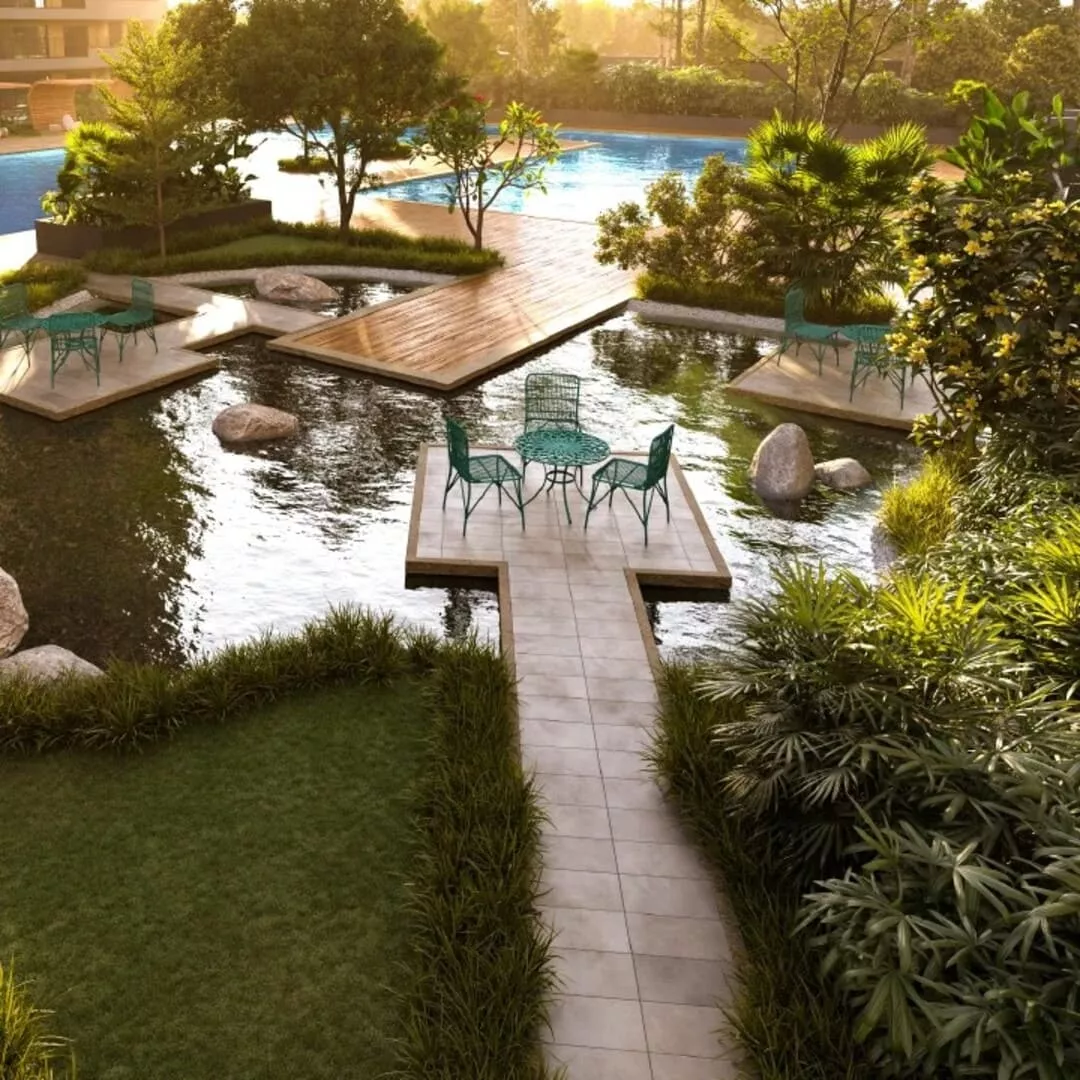 Sobha Rivana Sitting Area