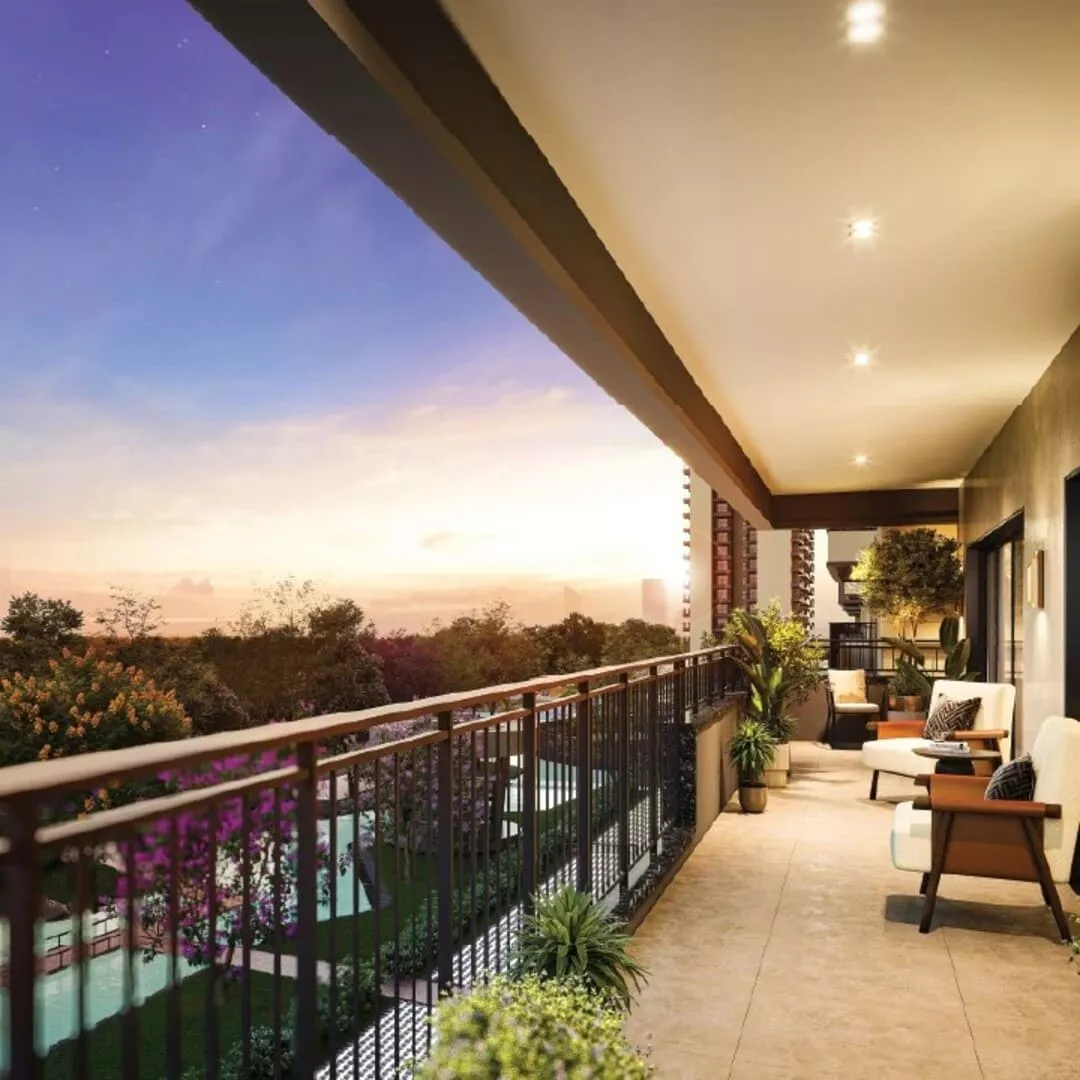Sobha Rivana Balcony