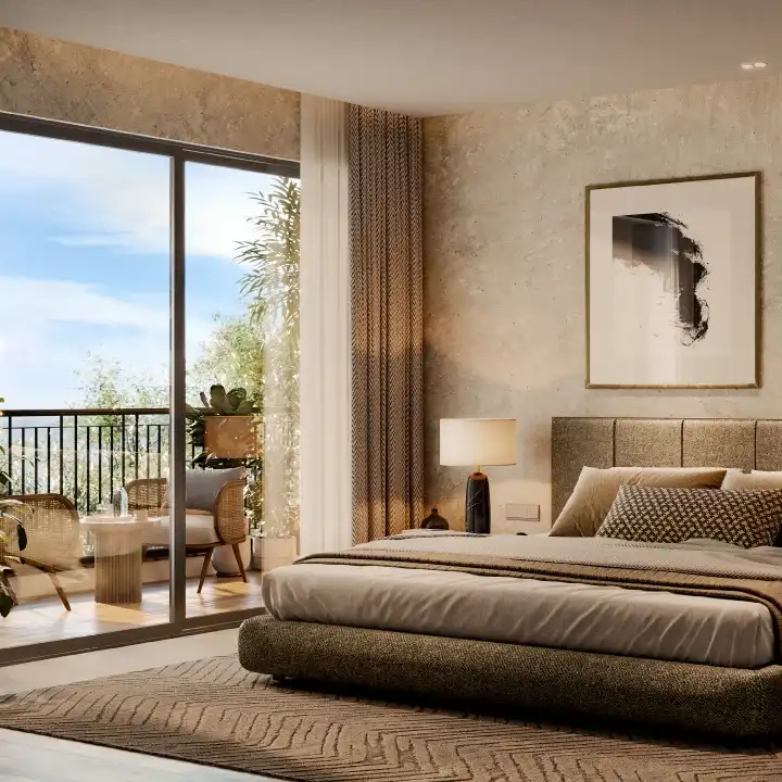 Sobha Crescent Master Bedroom