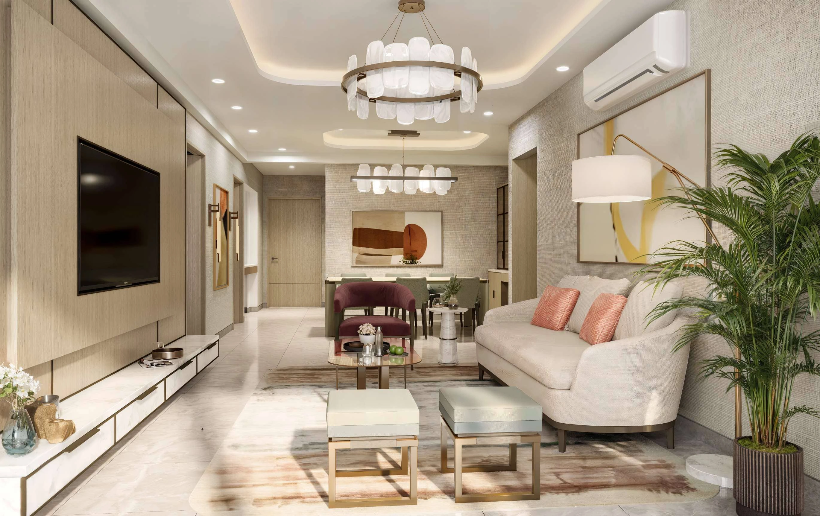 DLF The Westpark Living Room