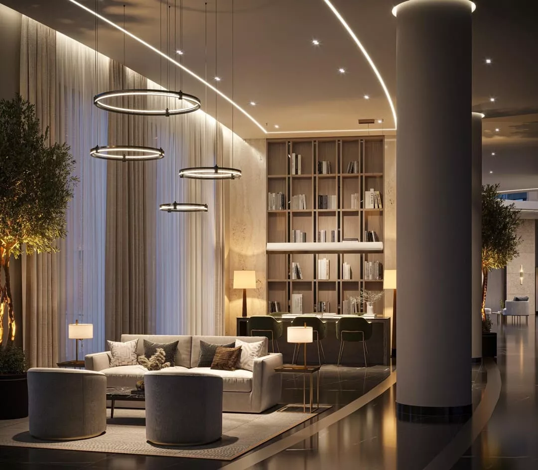 Sobha Aranya Reading Lounge