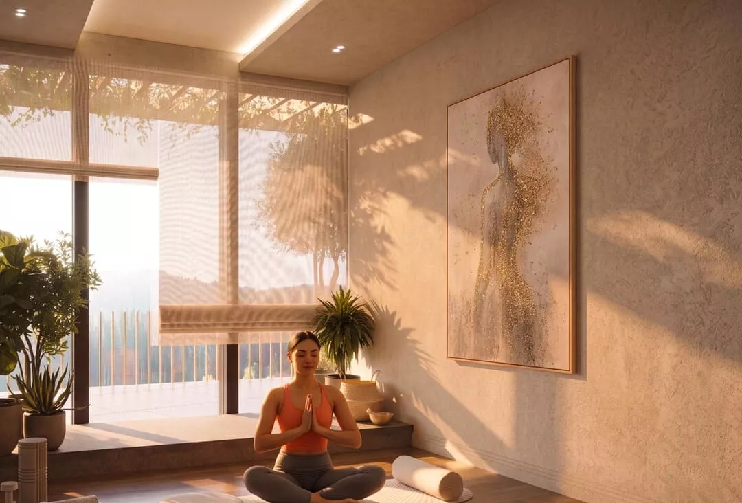 Sobha Aranya Yoga & Mediation Room