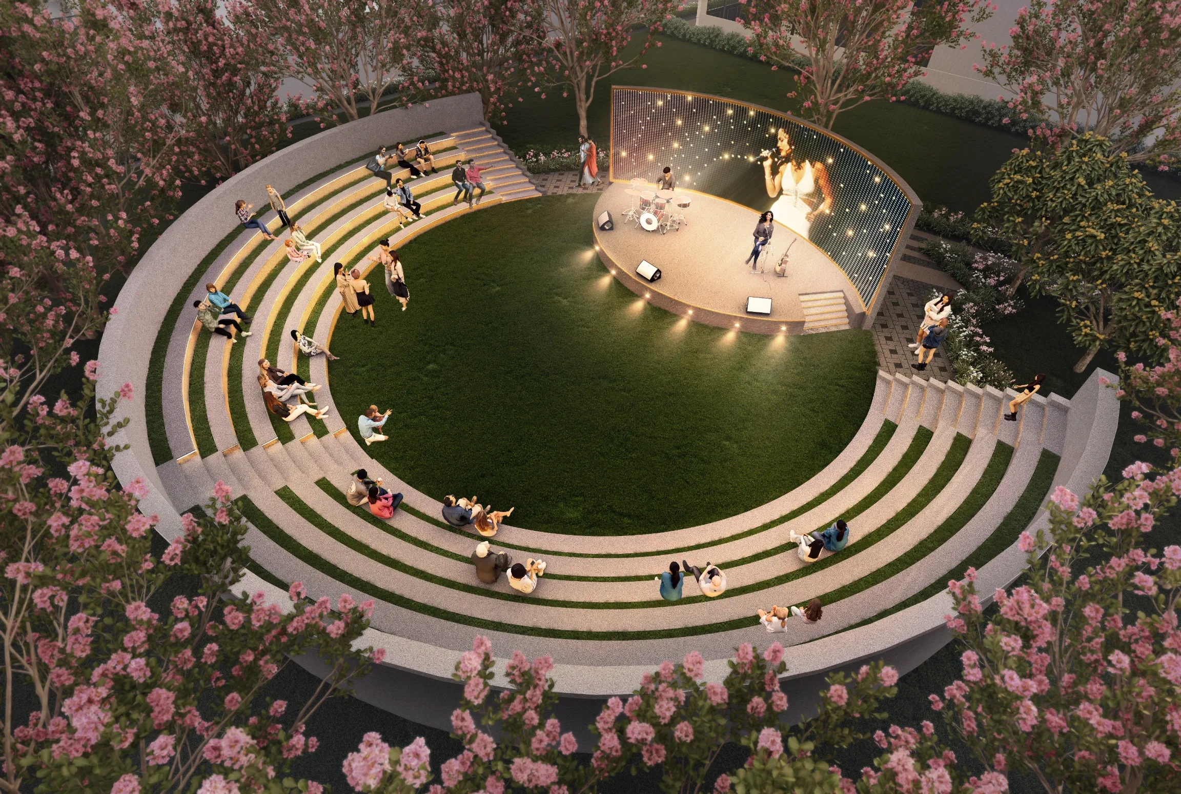 ACE Acreville Amphitheatre View