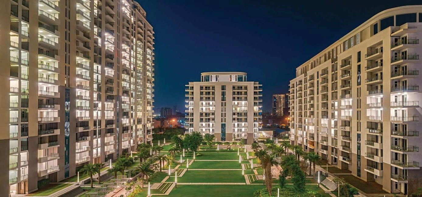 DLF Privana West Landscape View