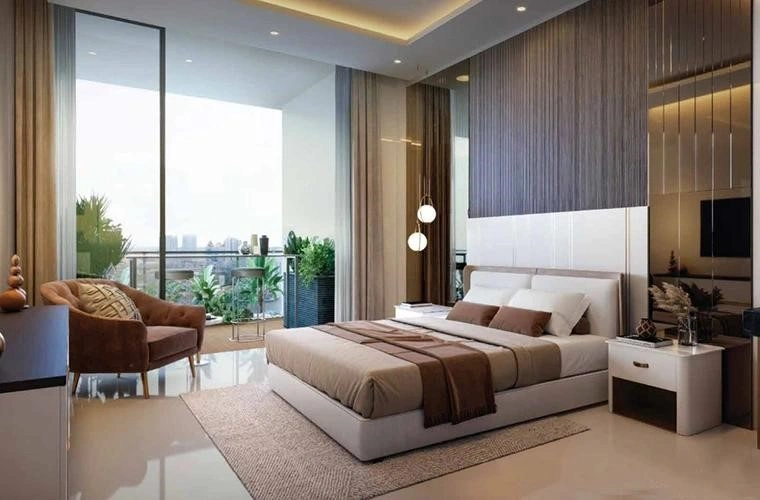 DLF Privana West Bedroom
