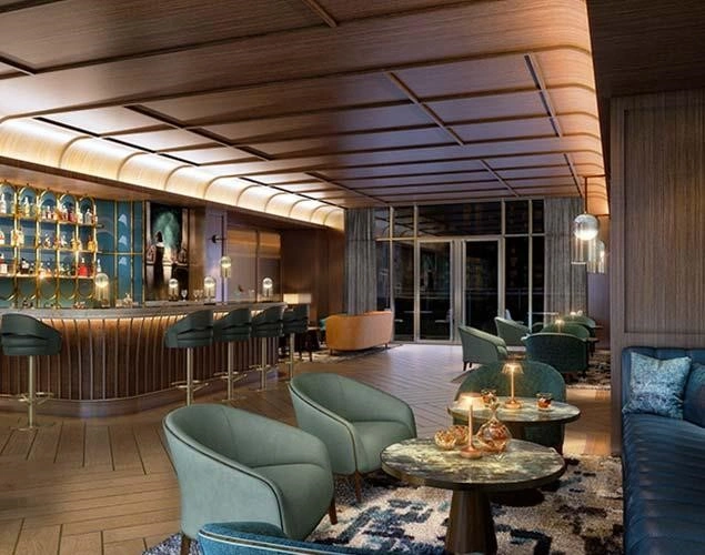 DLF Privana West Cafe Area