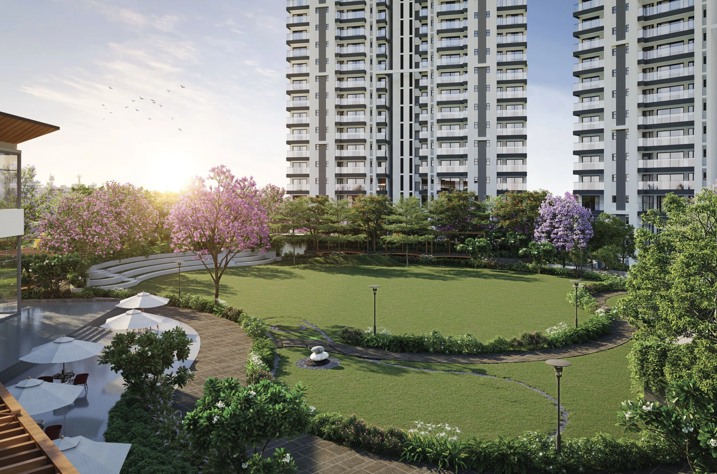 DLF Privana South Landscape View