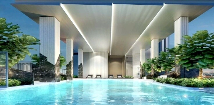 DLF Privana South Swimming Pool