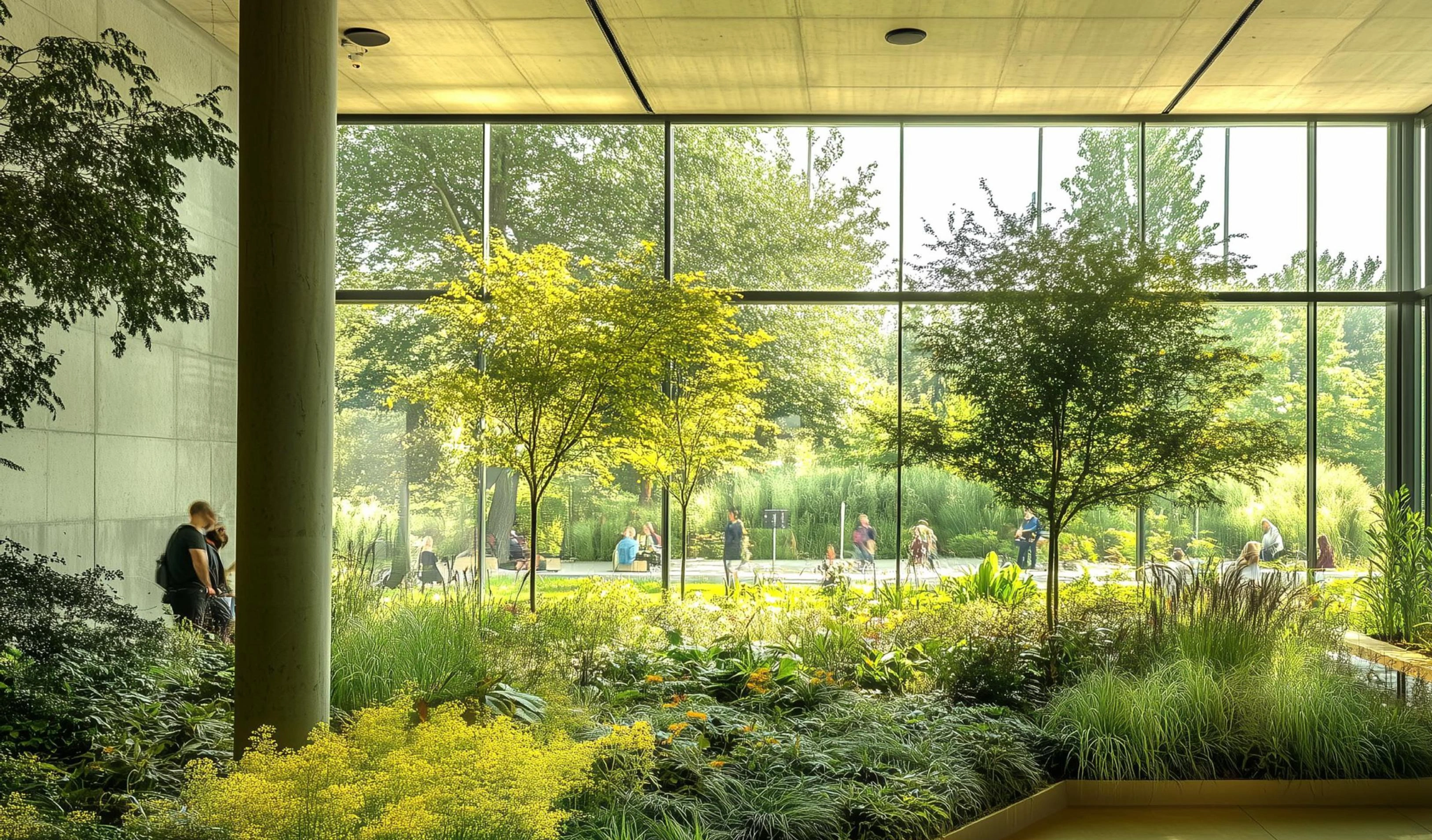 DLF Privana North Nature Pond