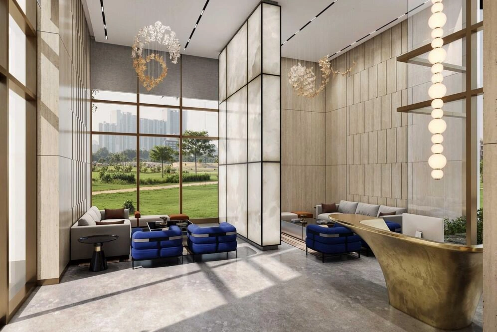 Adani Veris Reception Area