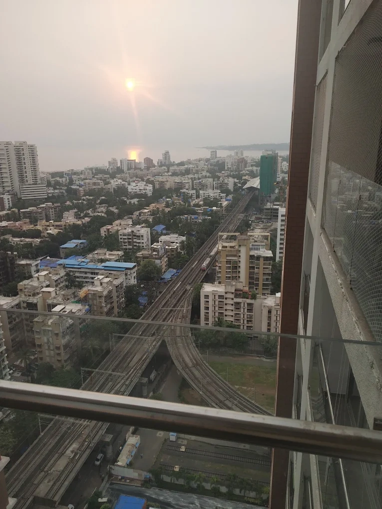 Adani Western Heights Balcony View