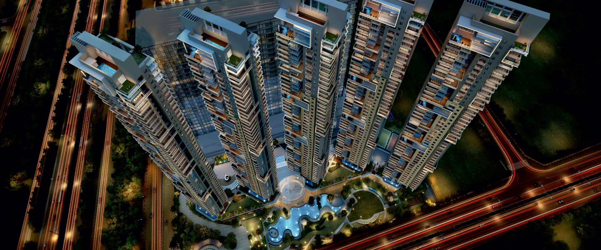 ATS Knightsbridge Aerial View