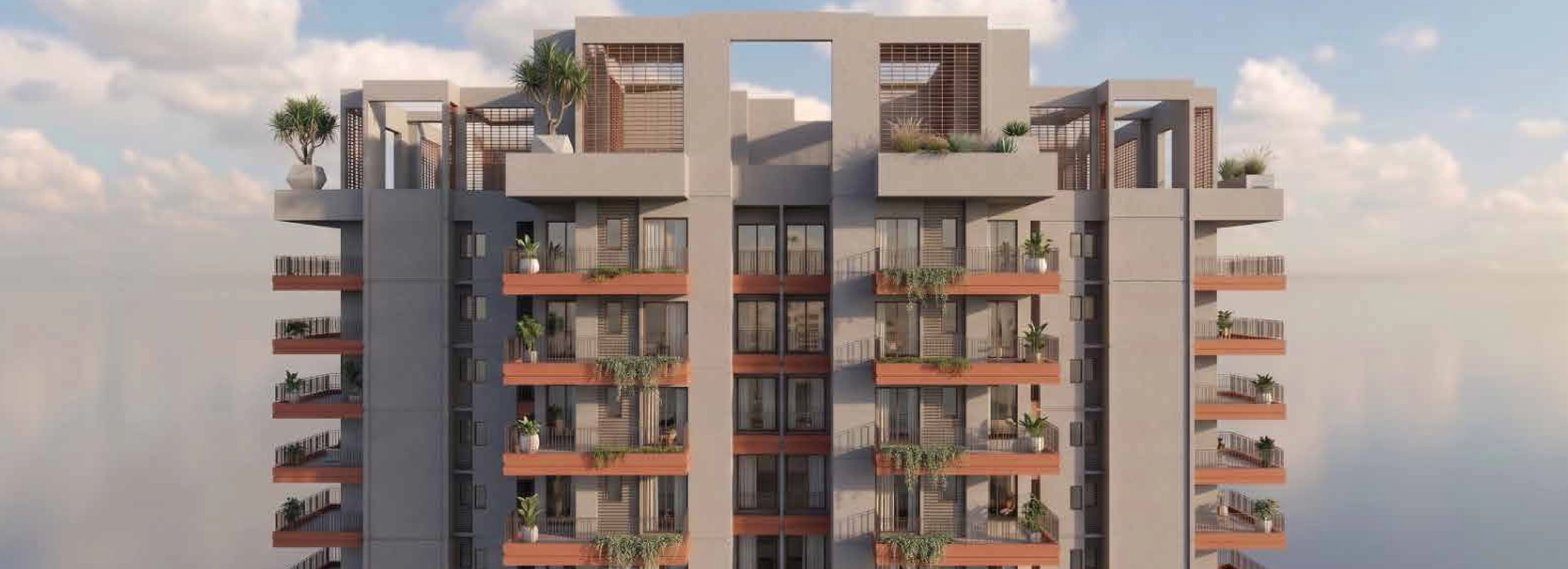 AU Cosmos Corner Elevation View