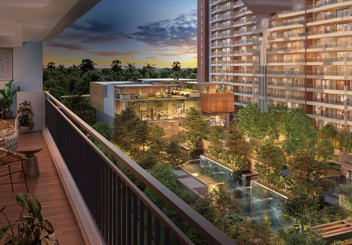 Godrej Woods Evergreen Balcony