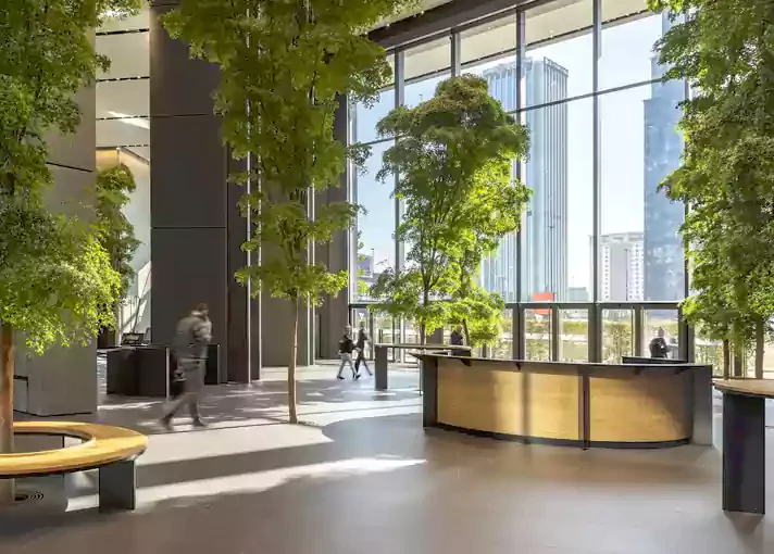Global Business City Lobby
