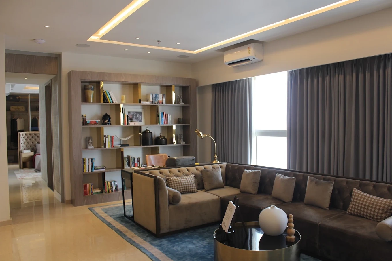 Lodha Venezia Living Area