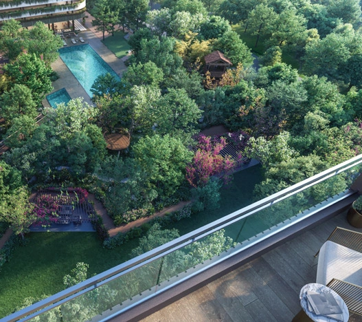 Lodha Haven Landscape View