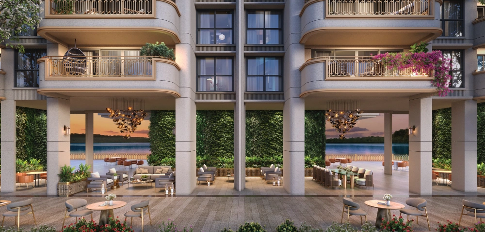 Lodha Elanza Out site Area