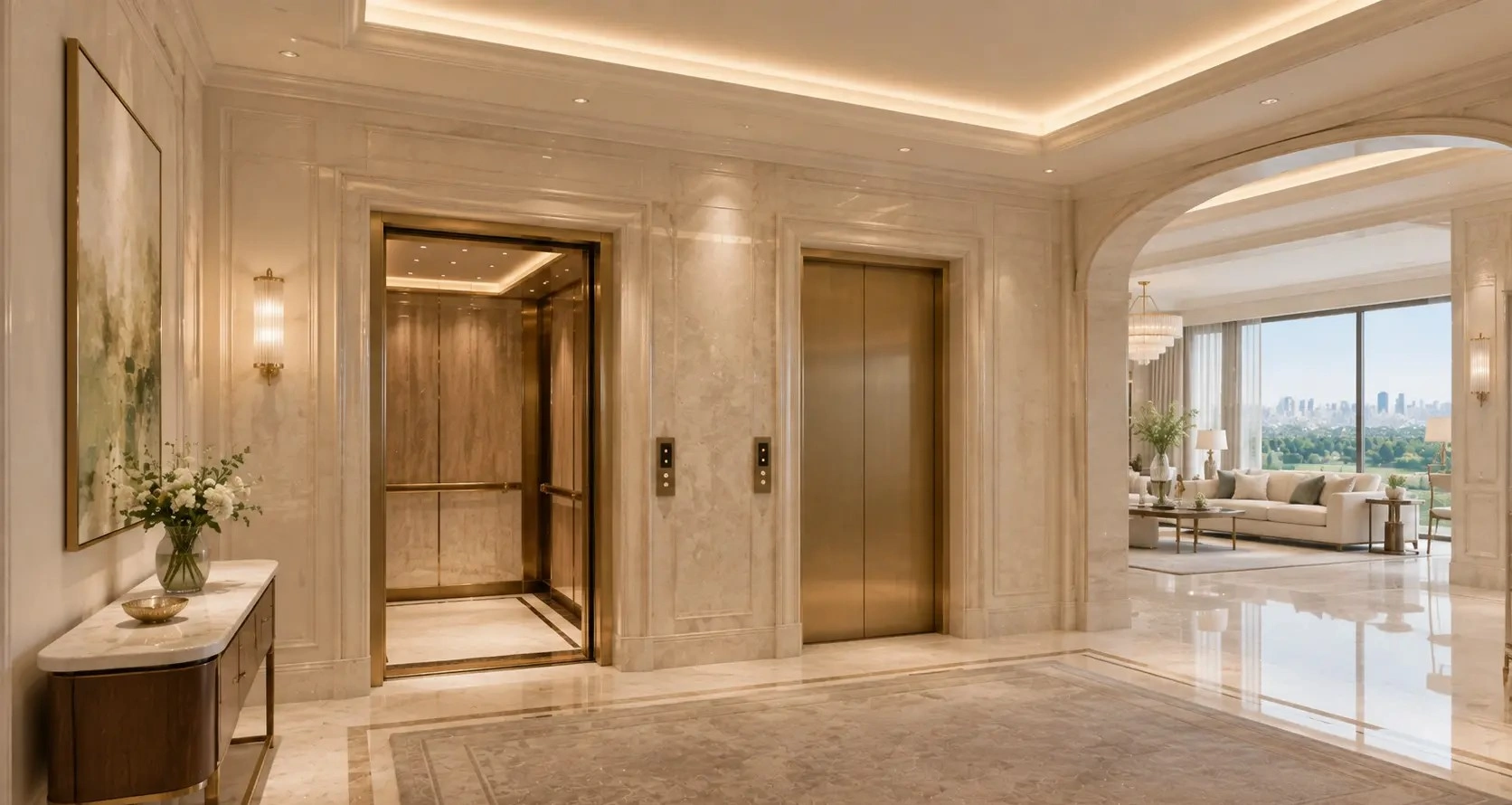 Max Estates Sector 59 Lift Lobby