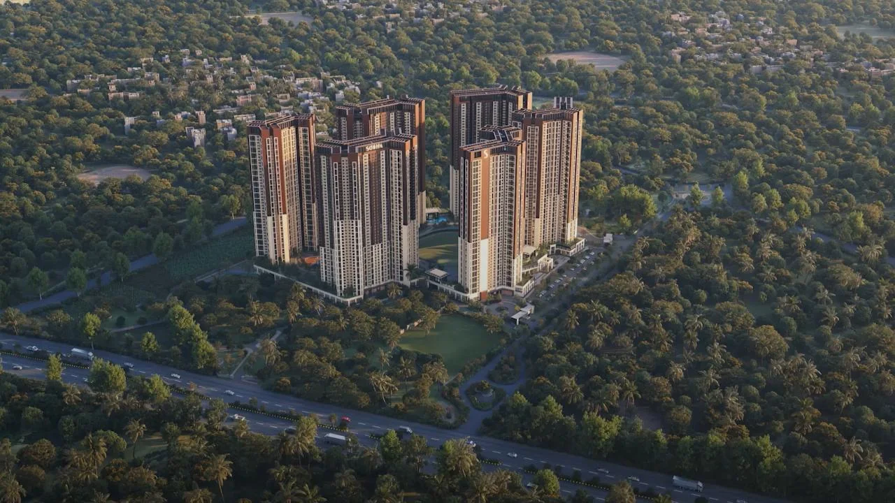 Sobha OneWorld Aerial View