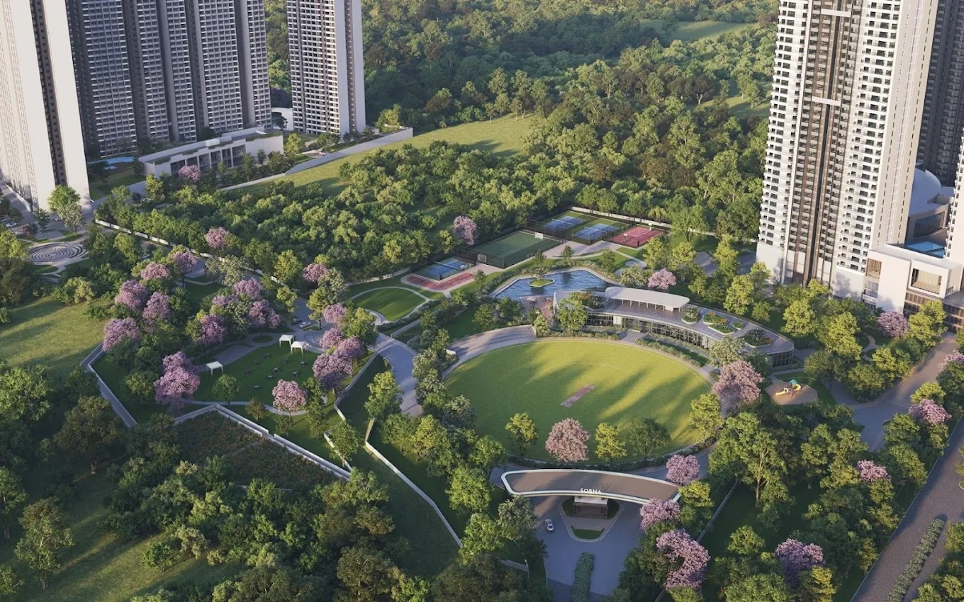 Sobha Hamptons Landscape View