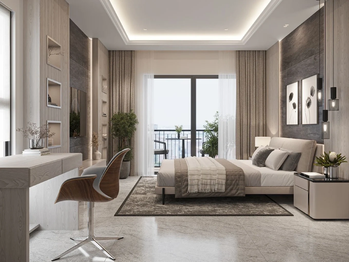 Sobha Hamptons Bedroom