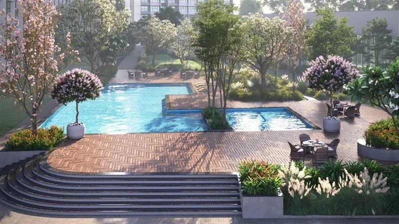 Sobha Hamptons Swimming pool