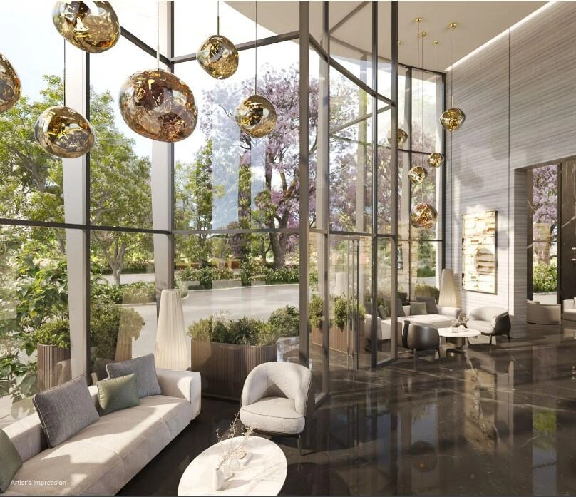 Sobha Hamptons Waiting Lounge