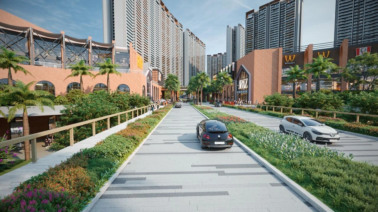 The Prestige City Indirapuram Internal Road