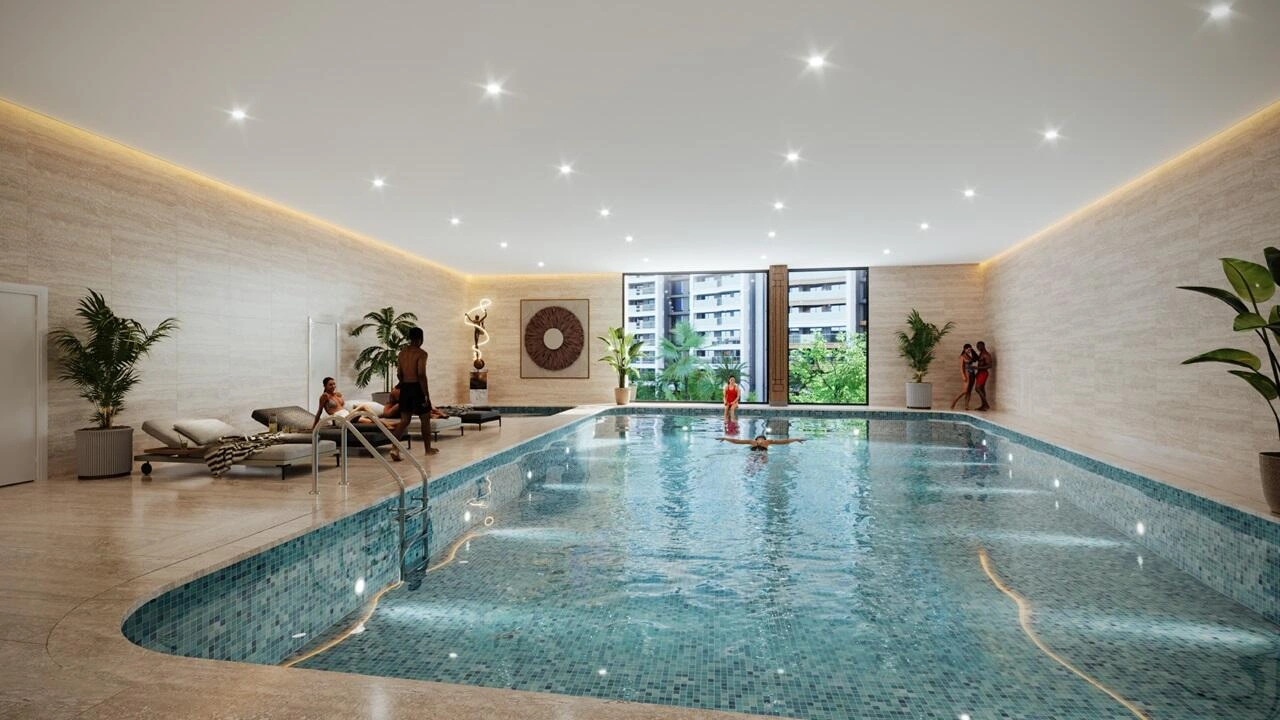 The Prestige City Indirapuram Swiming Pool