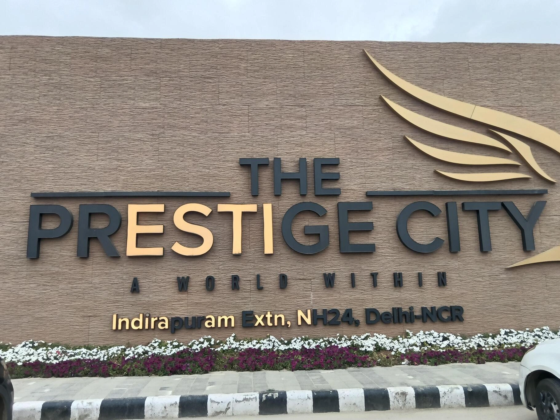 The Prestige City Indirapuram Entrance